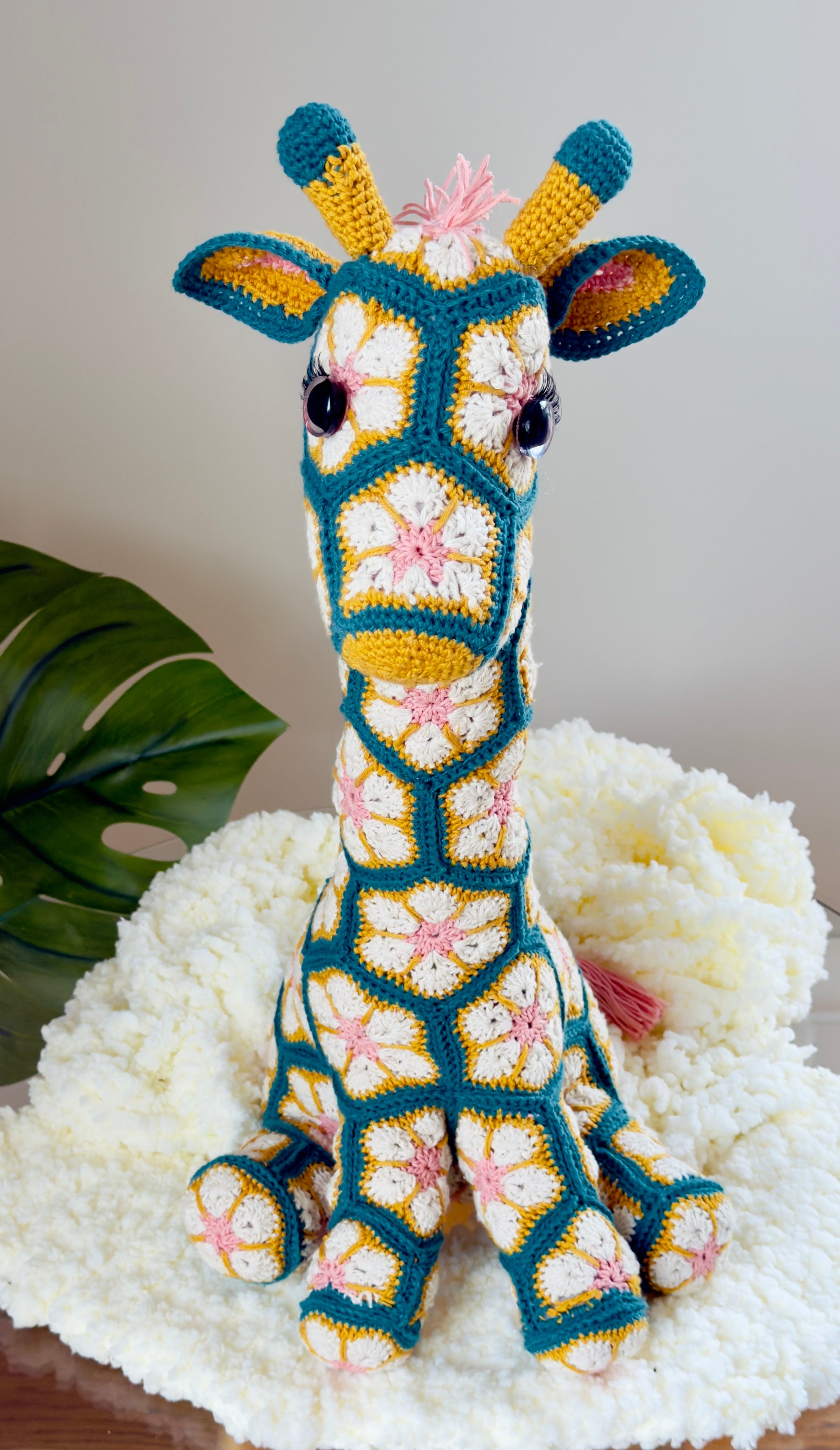 Collection de 9 modèles de crochet en fleurs africaines