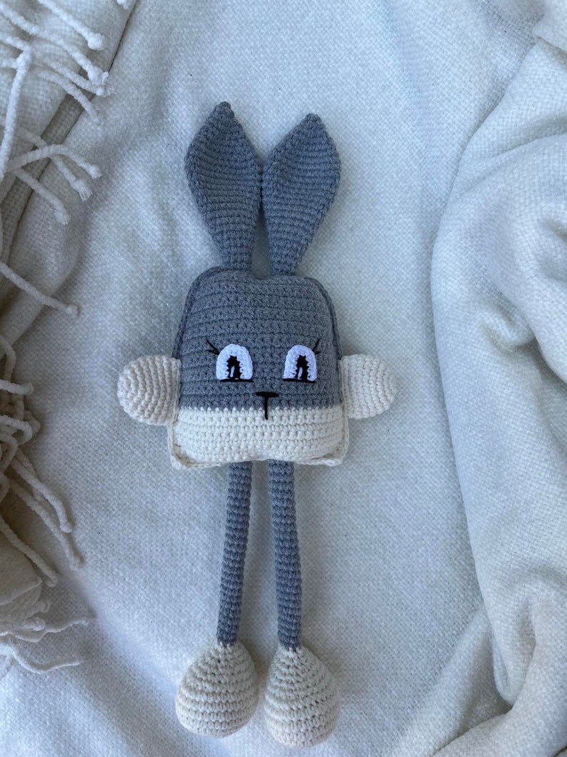 Modèle de crochet de Jouet Lapin Extensible - Cadeau de Pâques