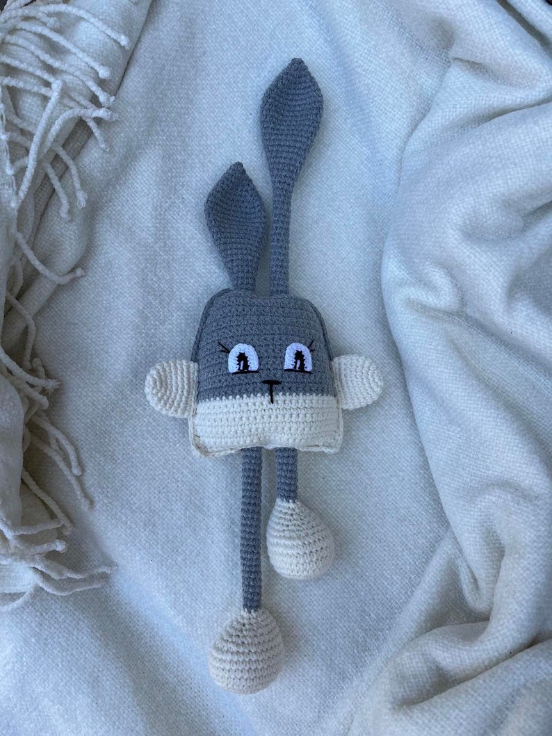 Modèle de crochet de Jouet Lapin Extensible - Cadeau de Pâques