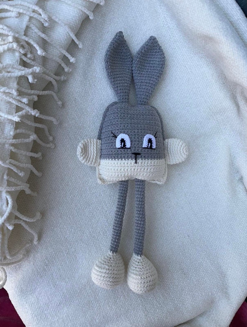 Modèle de crochet de Jouet Lapin Extensible - Cadeau de Pâques