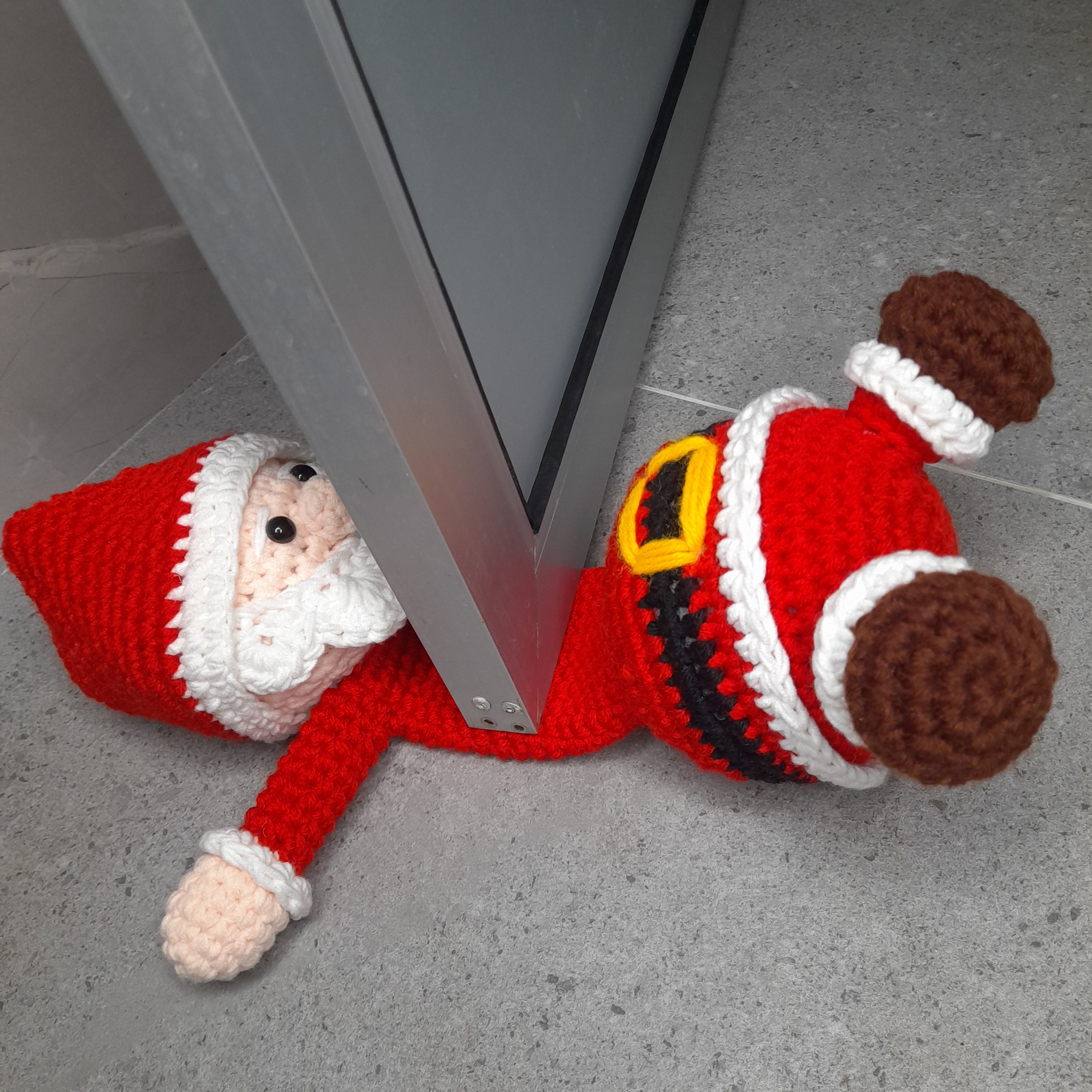 Modèle de Crochet : Cale-Porte du Père Noël