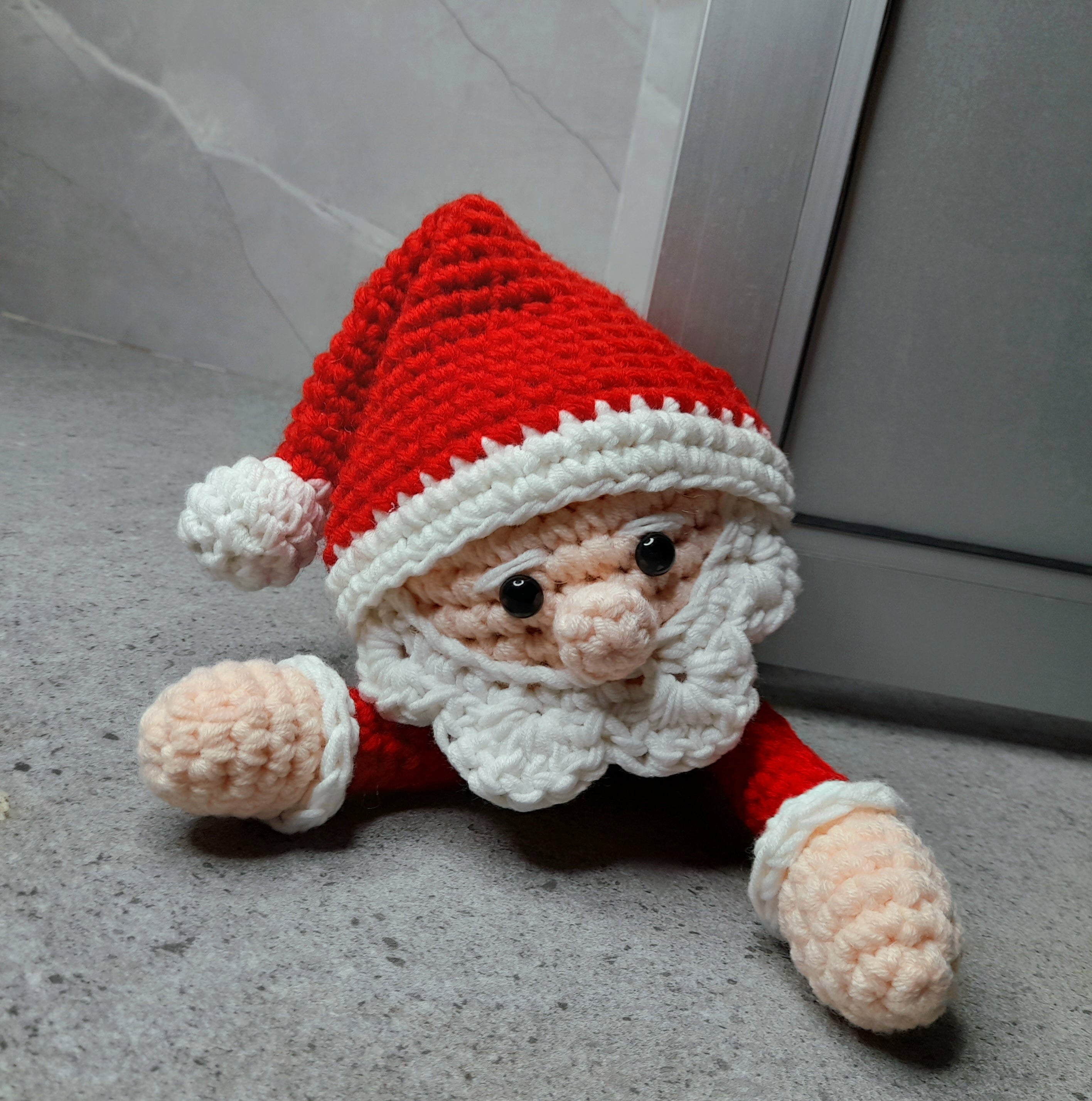 Modèle de Crochet : Cale-Porte du Père Noël