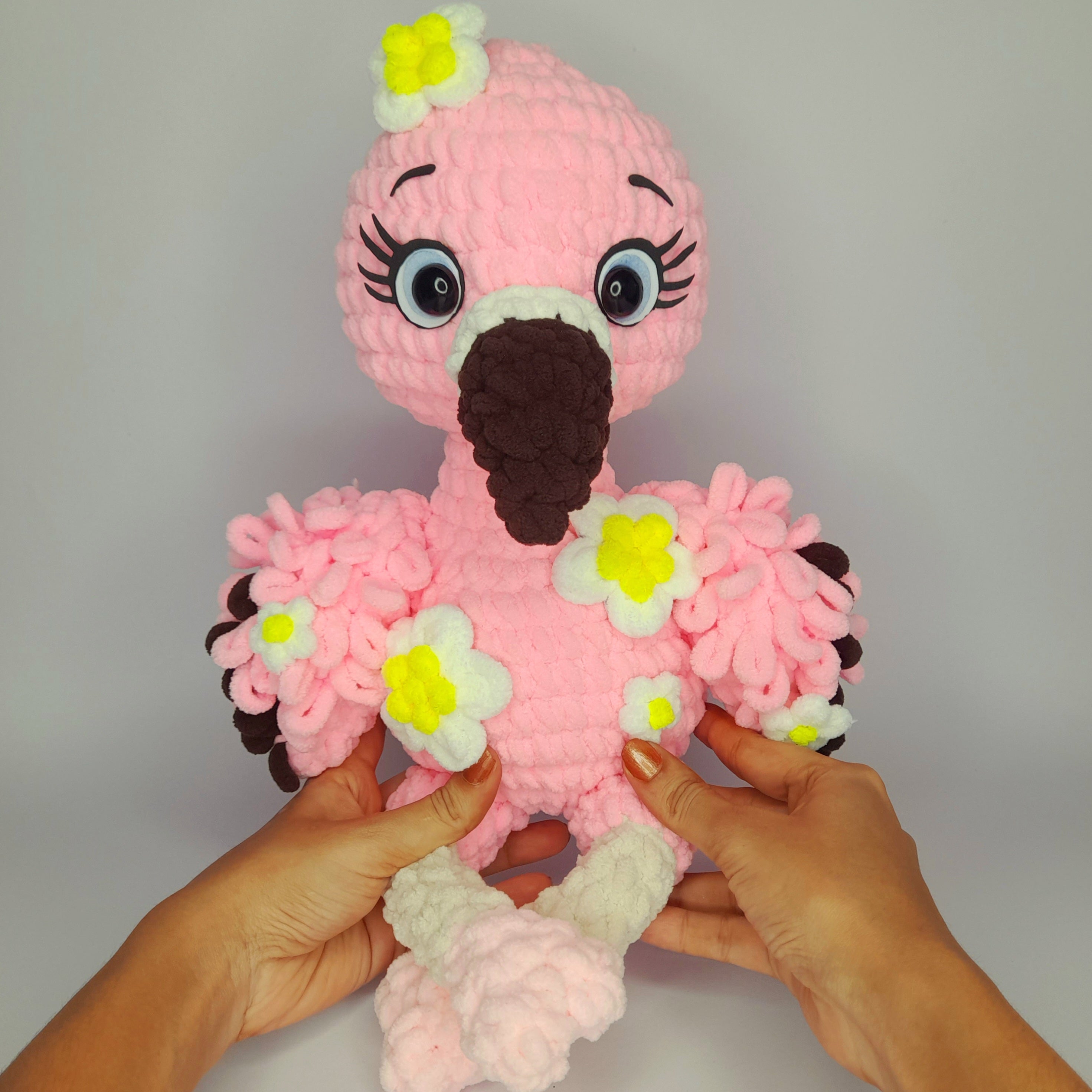 Flamant Rose - Modèle de crochet