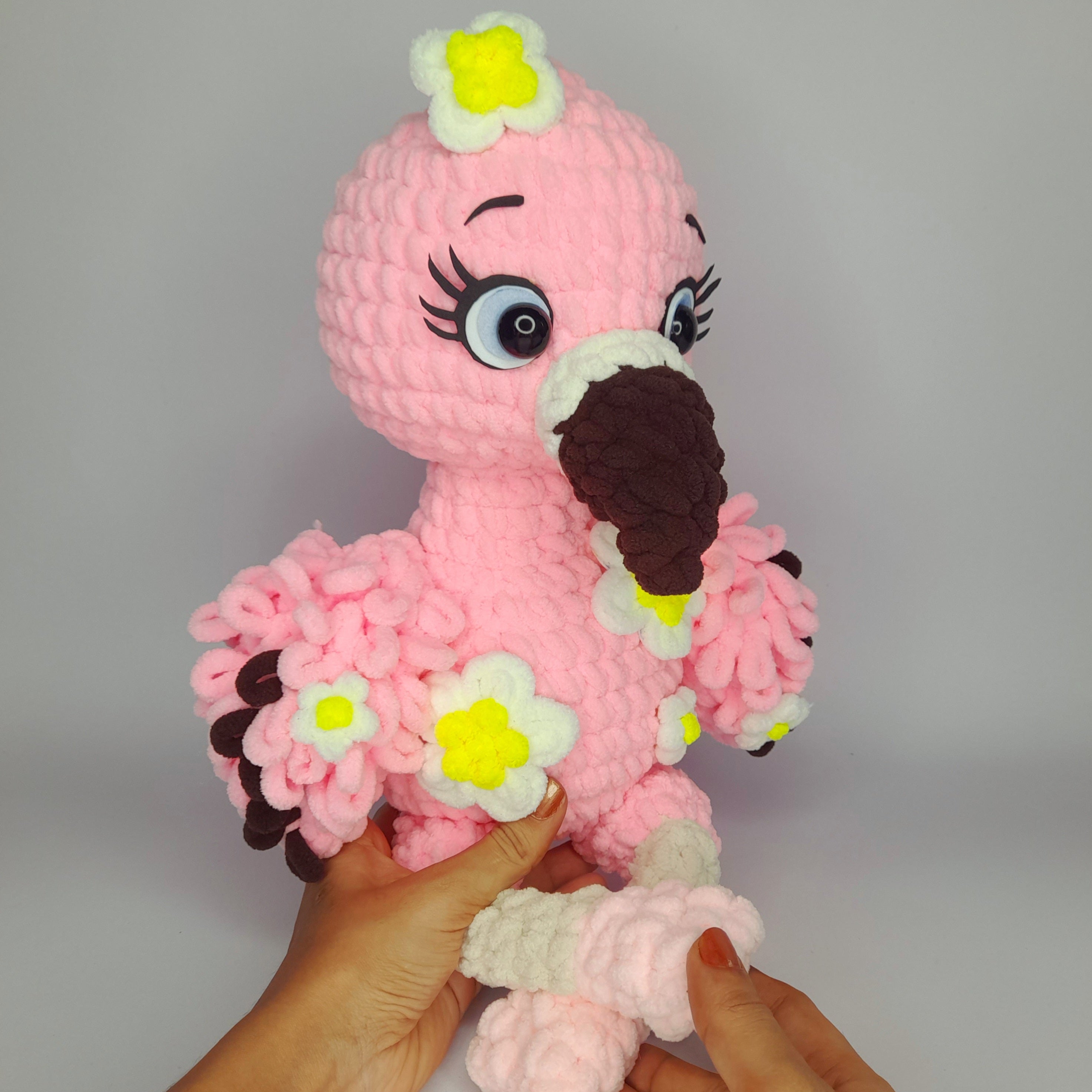 Flamant Rose - Modèle de crochet