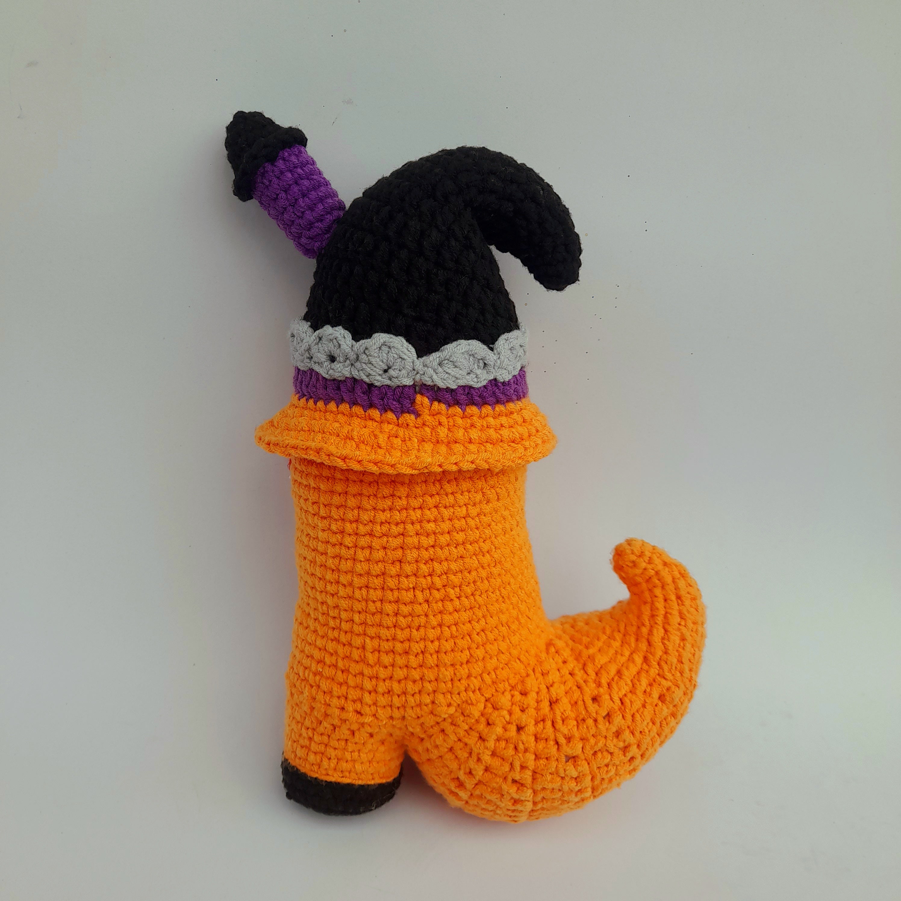 Maison-Botte de Sorcière d’Halloween - Modèle au crochet