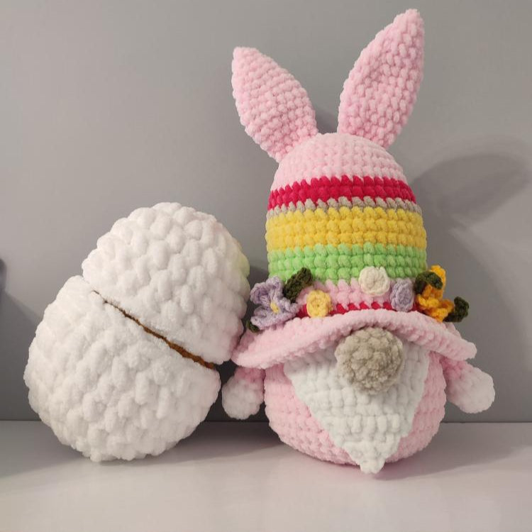 Modèles de Crochet Lutin de Pâques & Poussin qui éclot