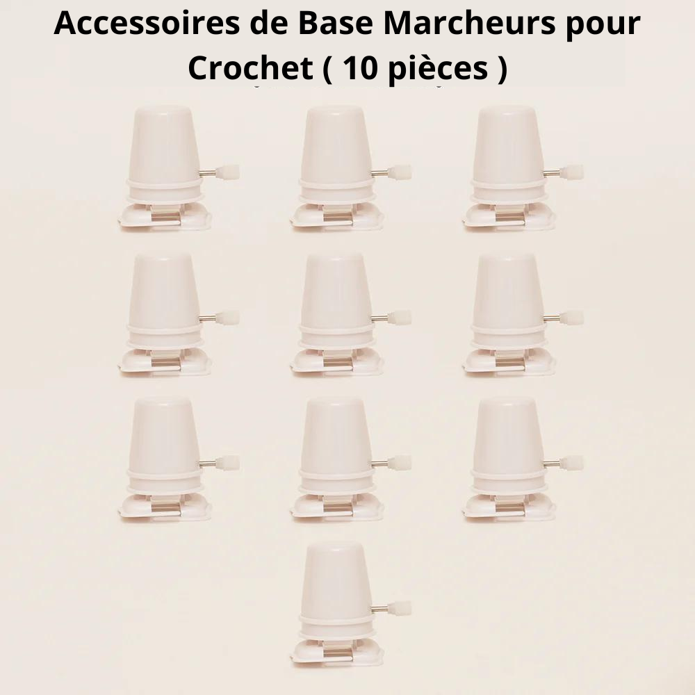 Accessoires de Base Marcheurs pour Crochet (10-20 Pièces)