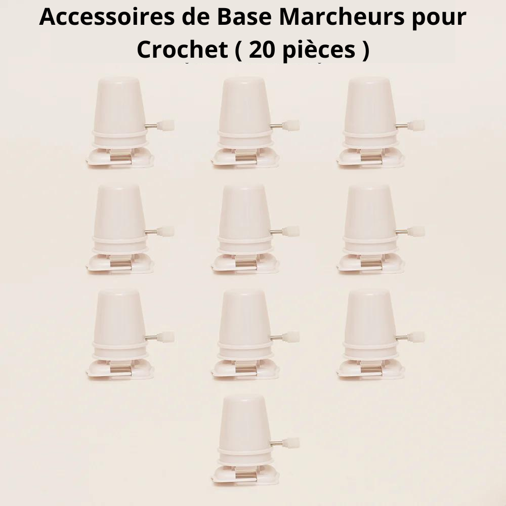 Accessoires de Base Marcheurs pour Crochet (10-20 Pièces)