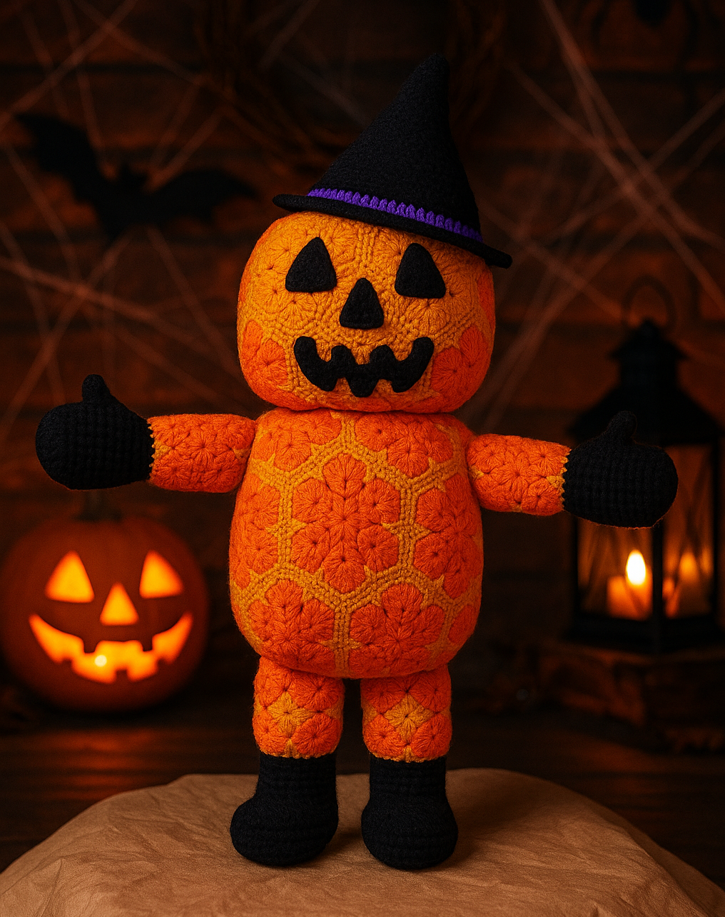 Lot de 25 modèles de crochet d’Halloween