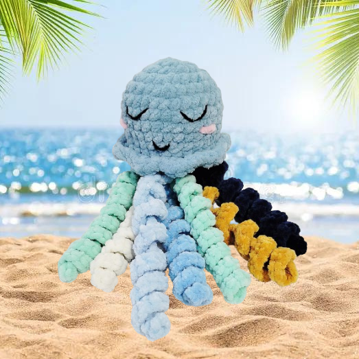 Modèles de crochet : Mignons Pieuvre et Méduse