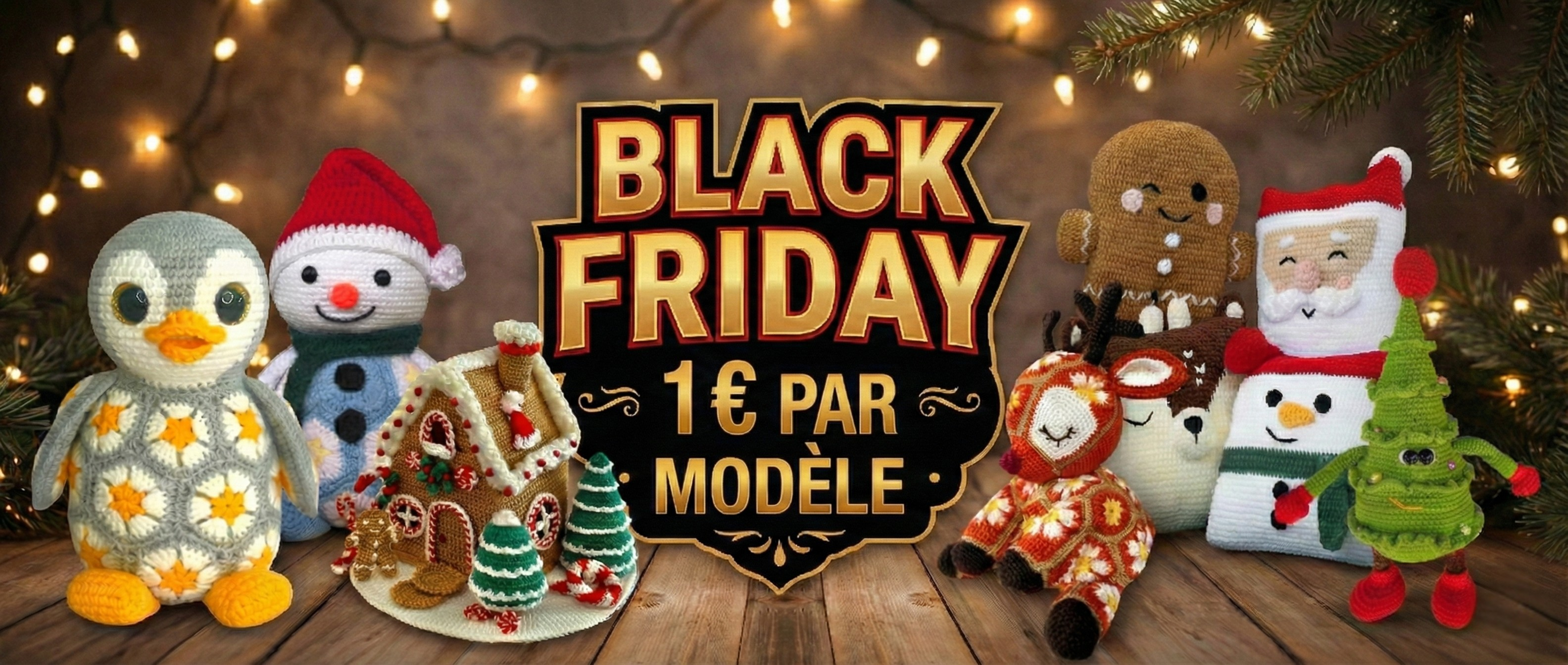 Lot de 35 Modèles de Crochet de Noël [ OFFRE DU BLACK FRIDAY ]