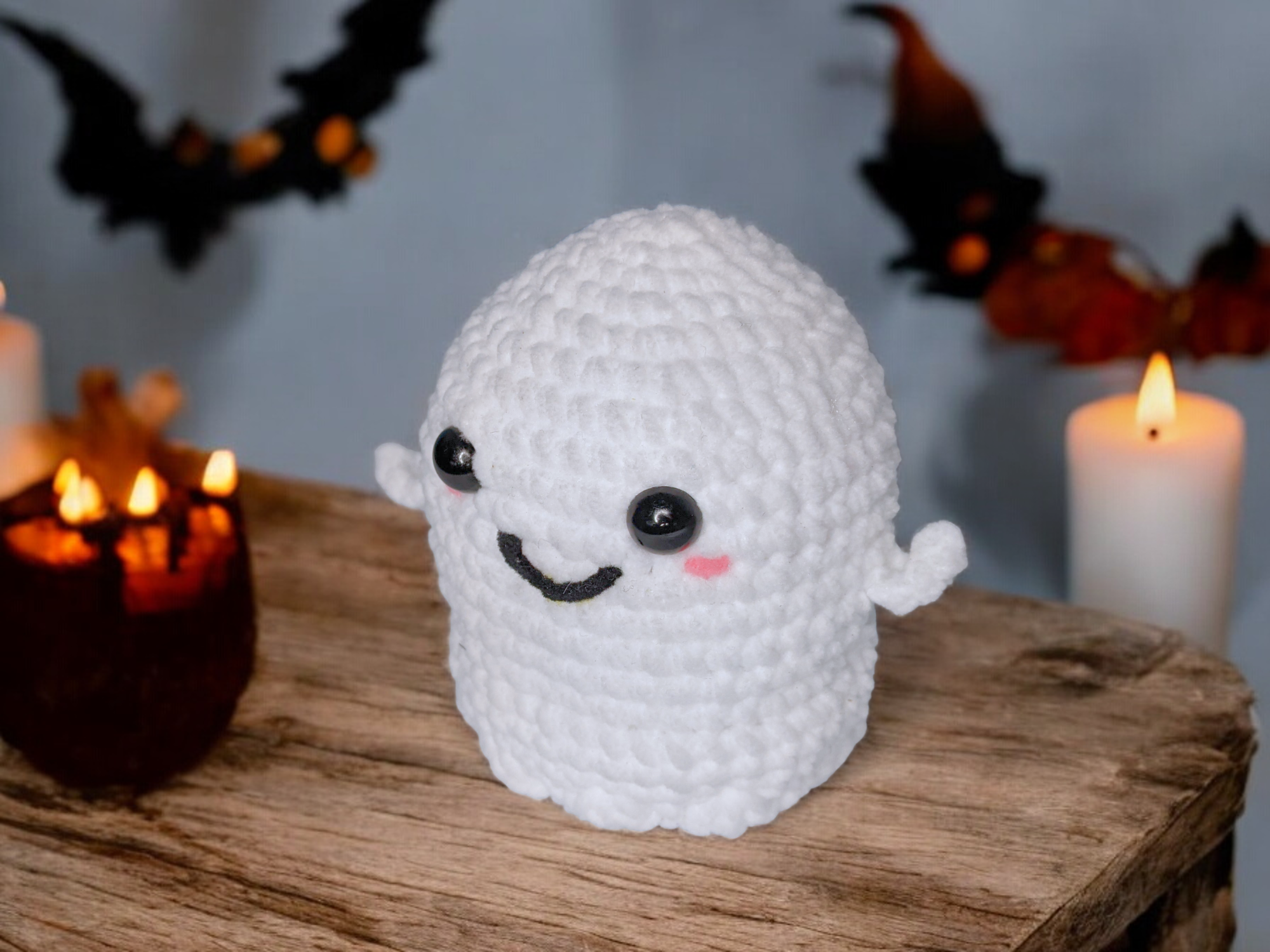 Modèle de Crochet Fantôme d'Halloween Marchant