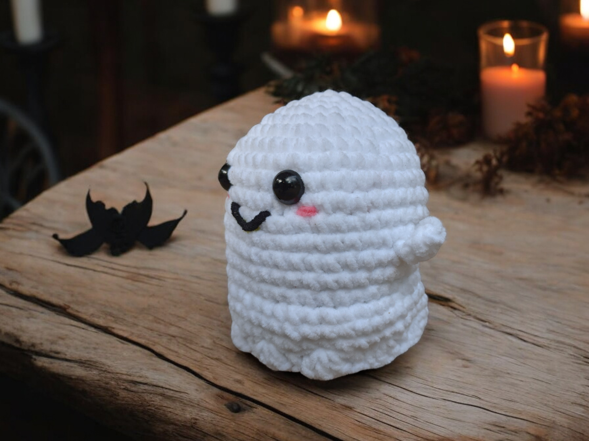 Modèle de Crochet Fantôme d'Halloween Marchant