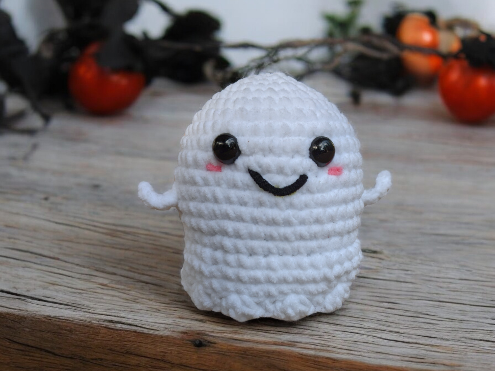 Modèle de Crochet Fantôme d'Halloween Marchant