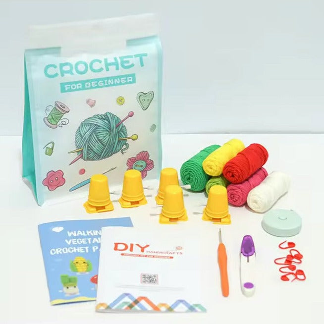 Kit De Crochet Pour Débutants - 3 Boules De Noël à Réaliser - Avec Tutoriel Vidéo Et Tout Le Matériel Inclus - 6