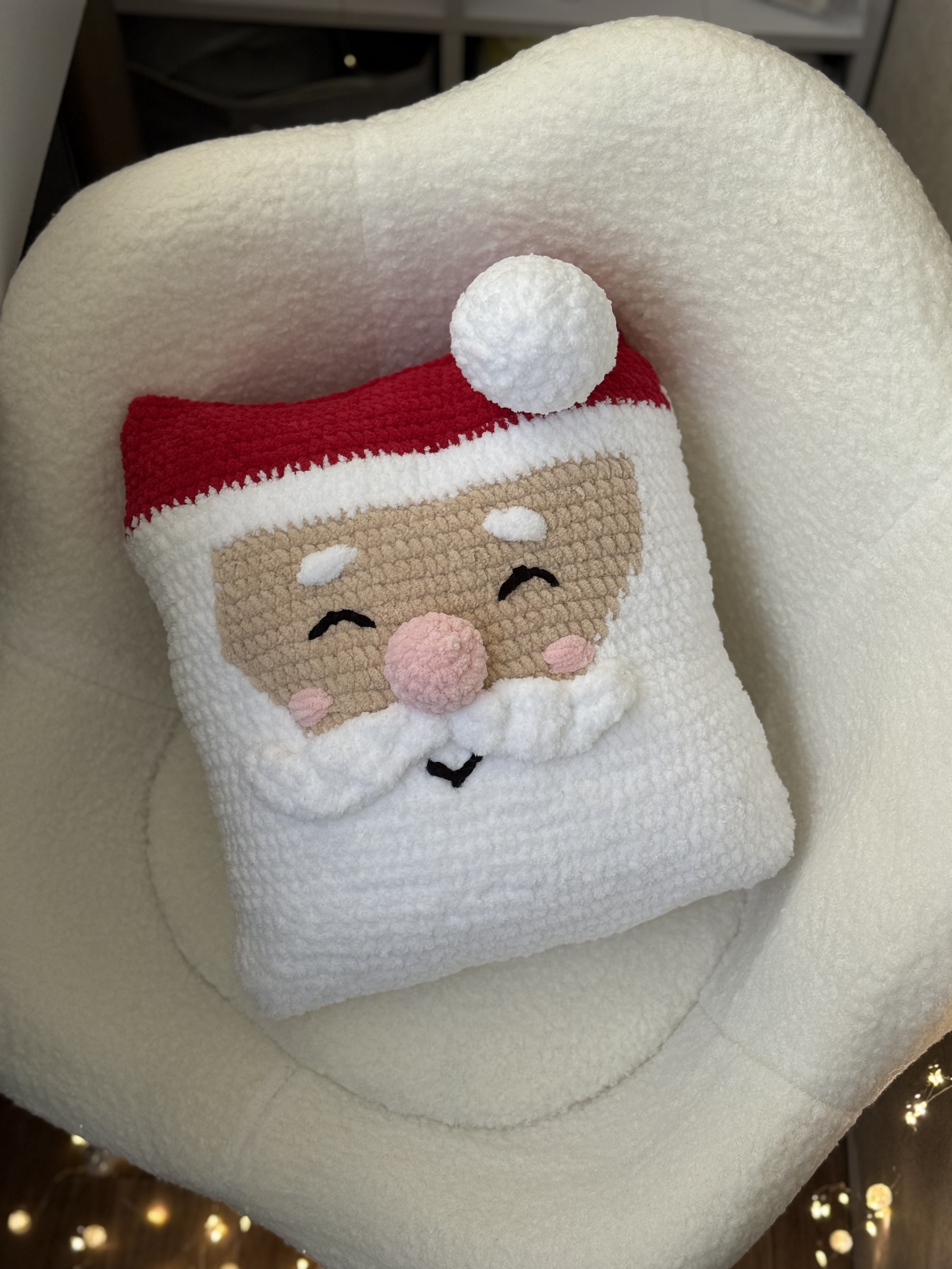 Ensemble de coussins de Noël - Modèle de crochet