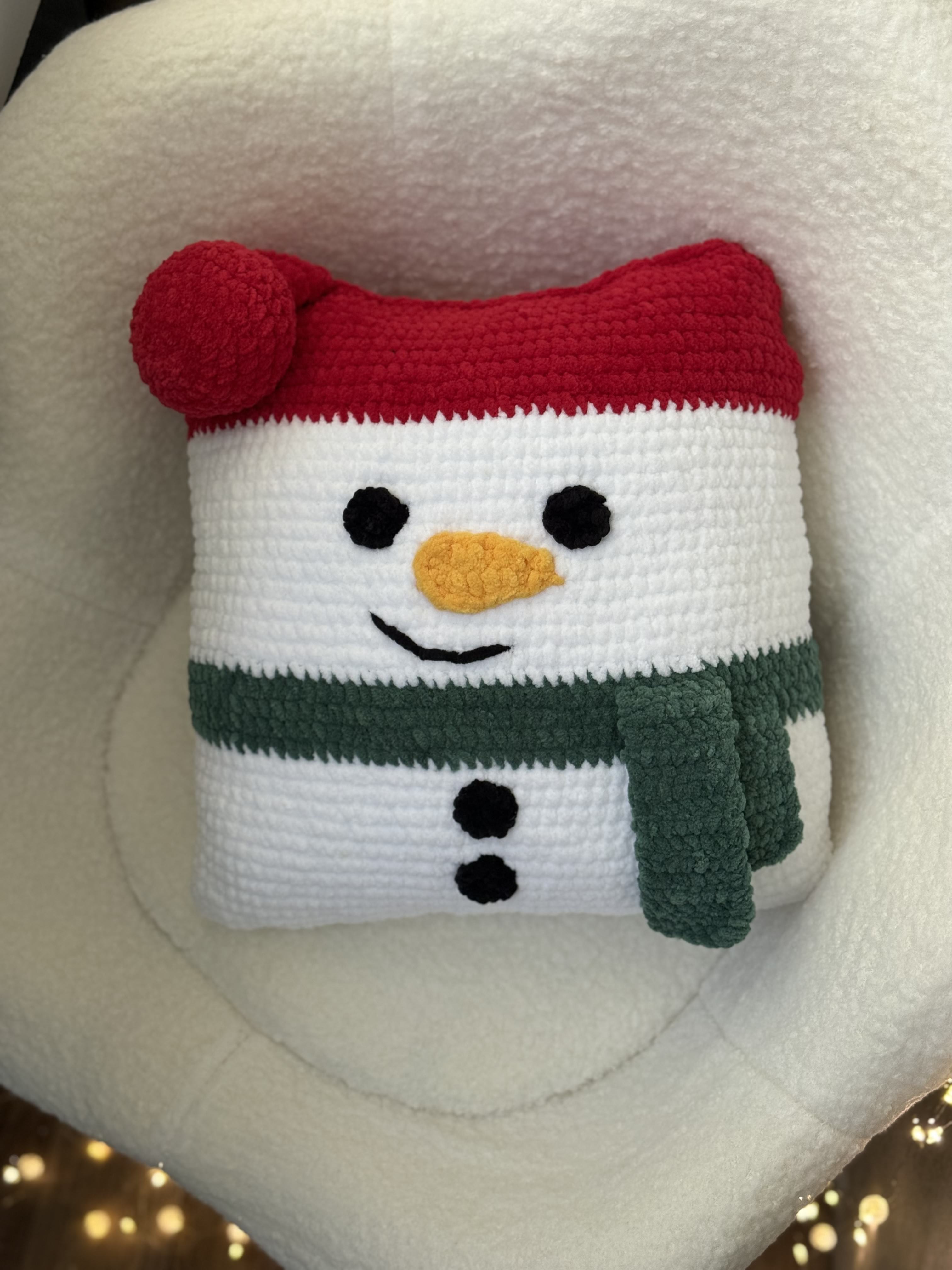 Ensemble de coussins de Noël - Modèle de crochet