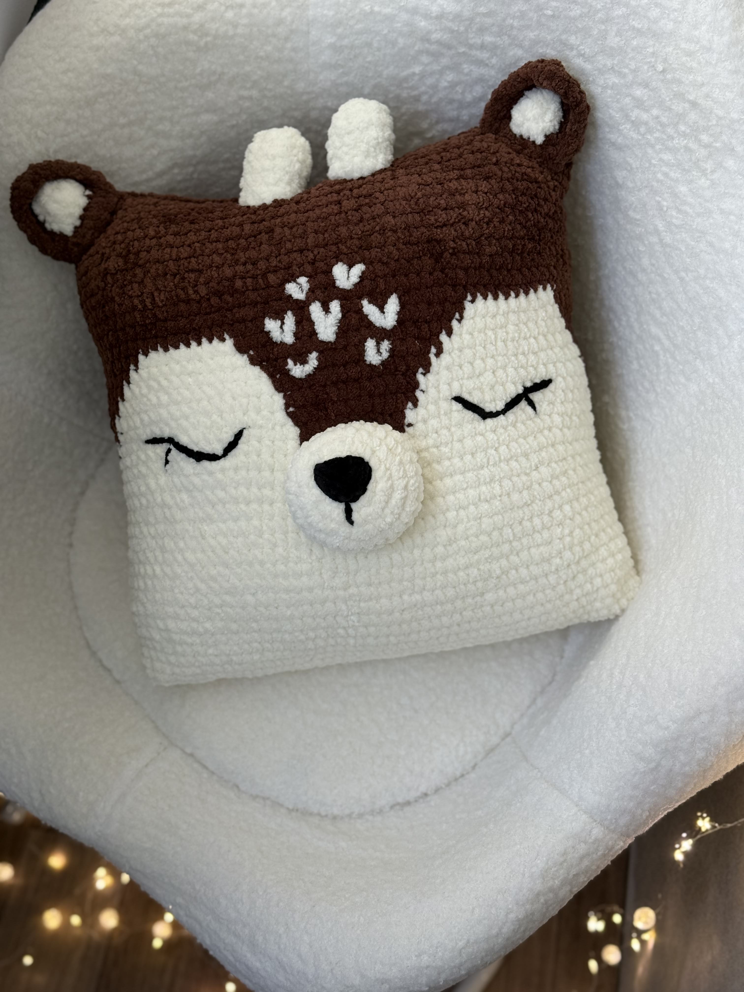 Ensemble de coussins de Noël - Modèle de crochet