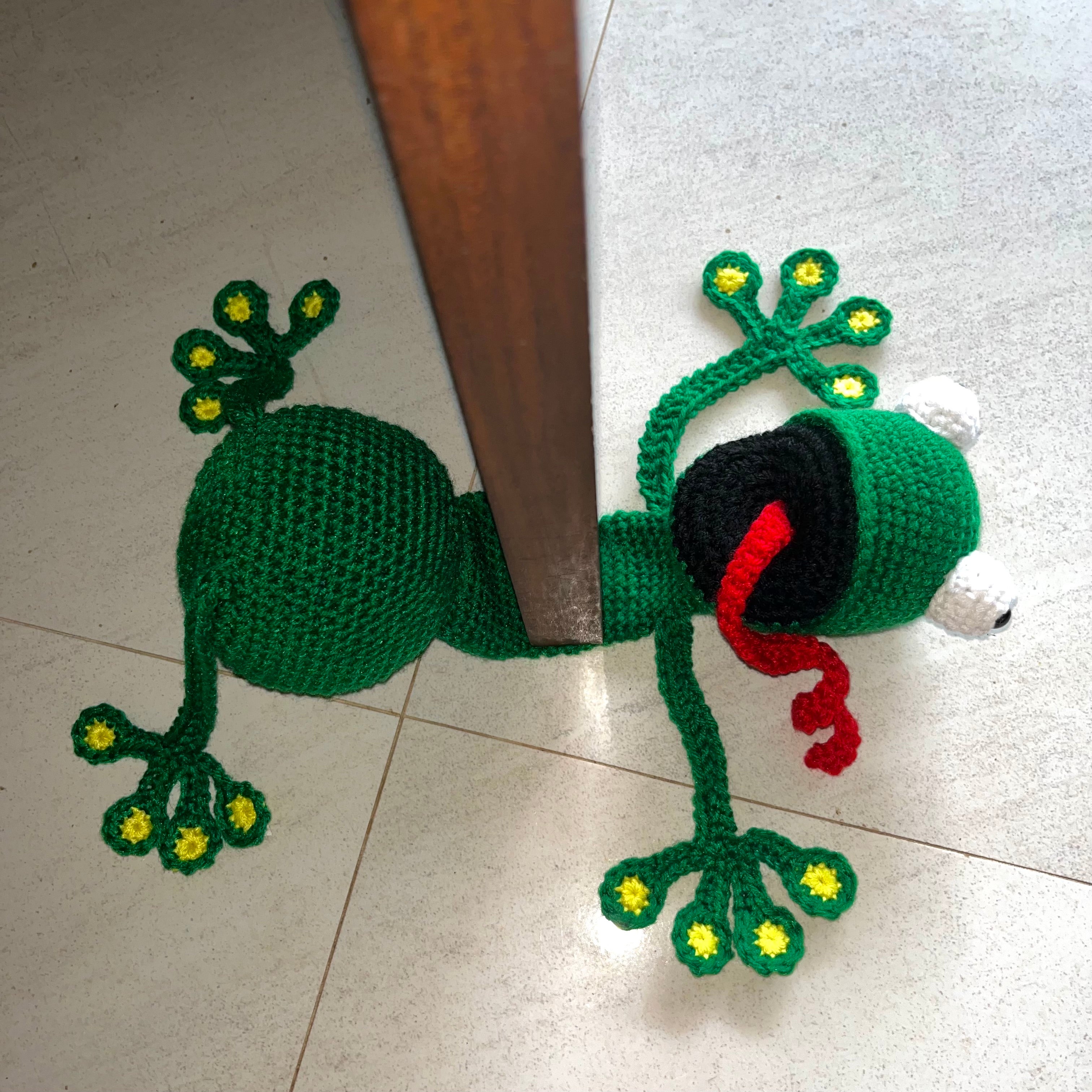 Modèle de crochet de Grenouille Cale-porte