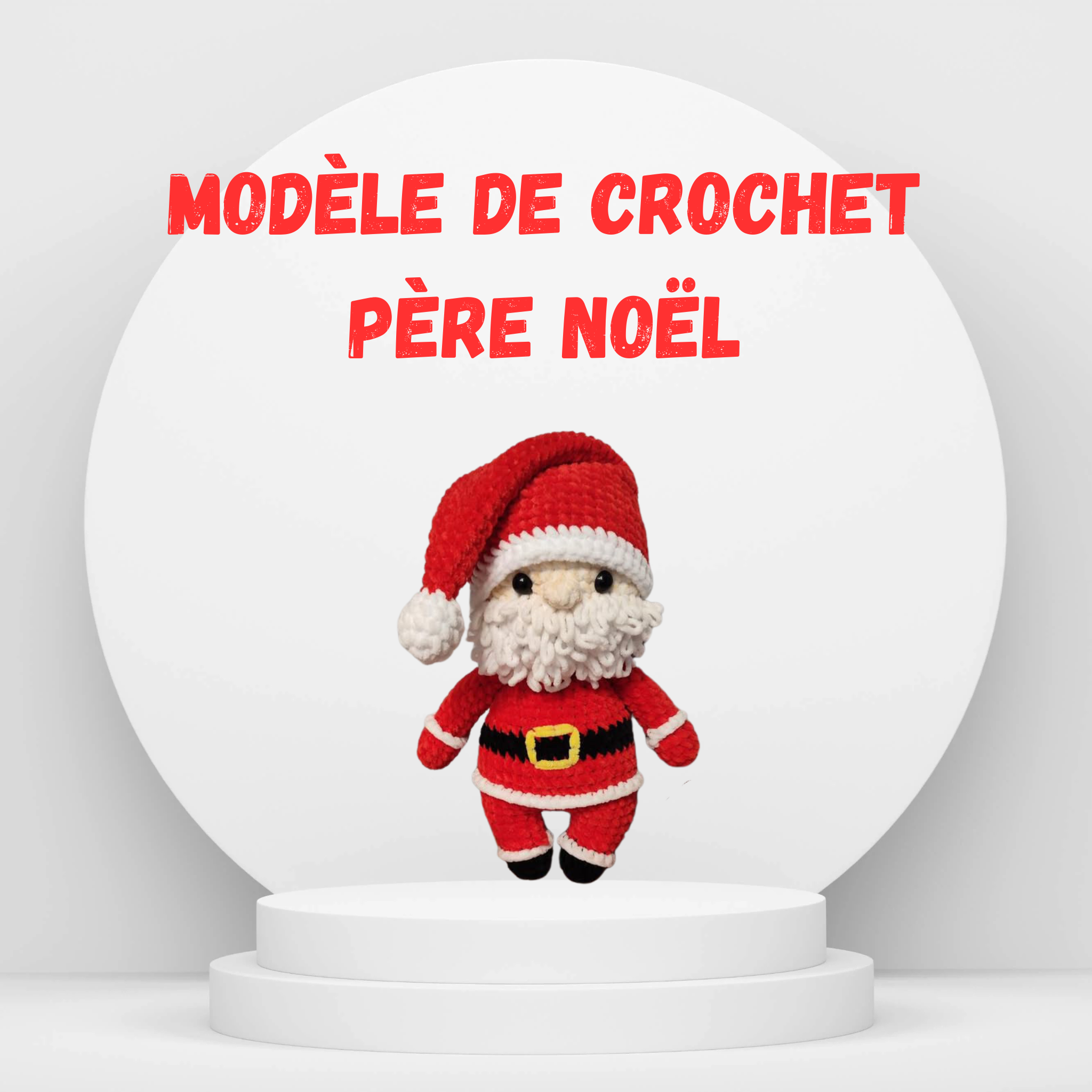 Modèle de Crochet Père Noël