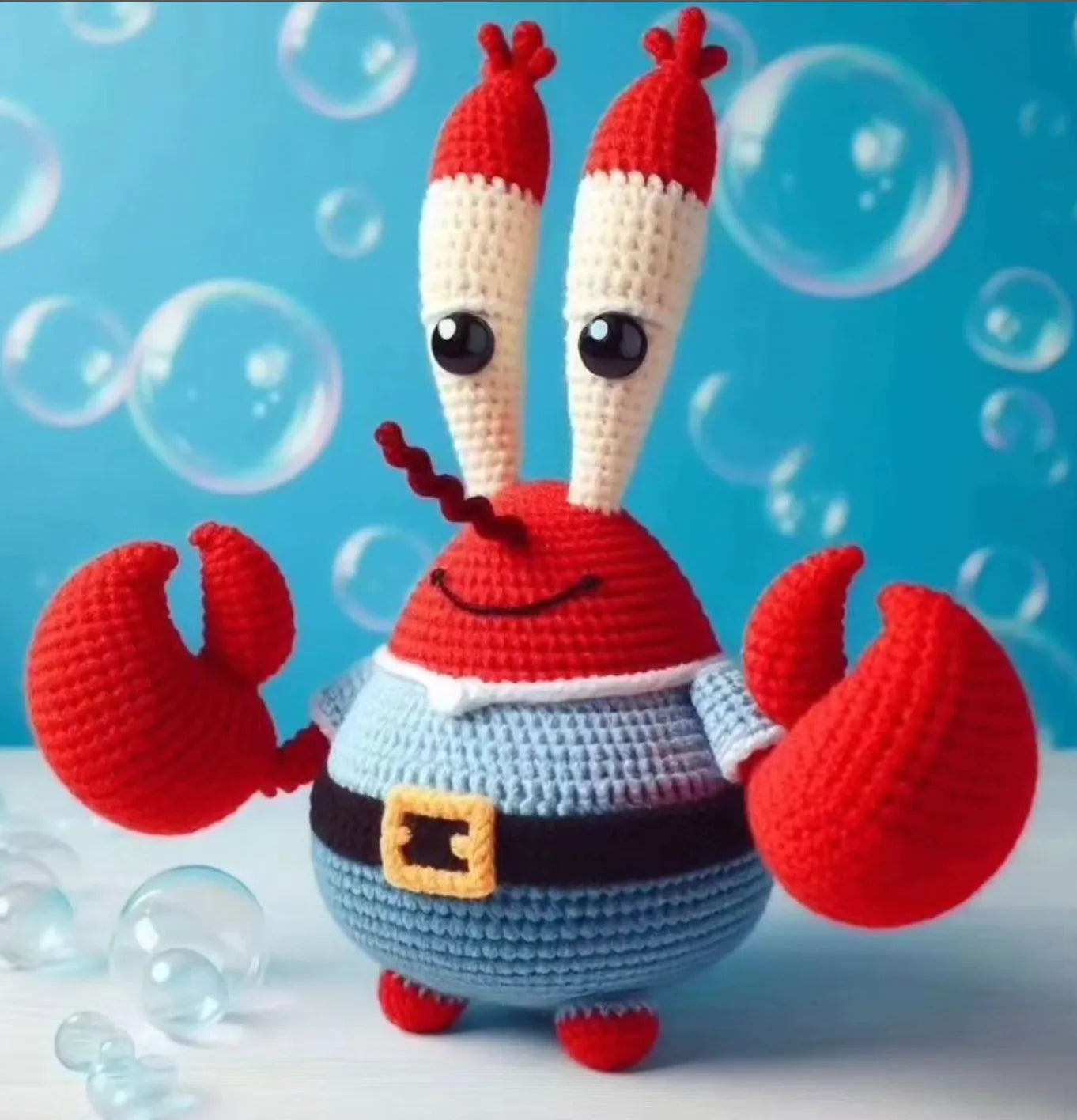 Modèle de Crochet : Mr.Homard