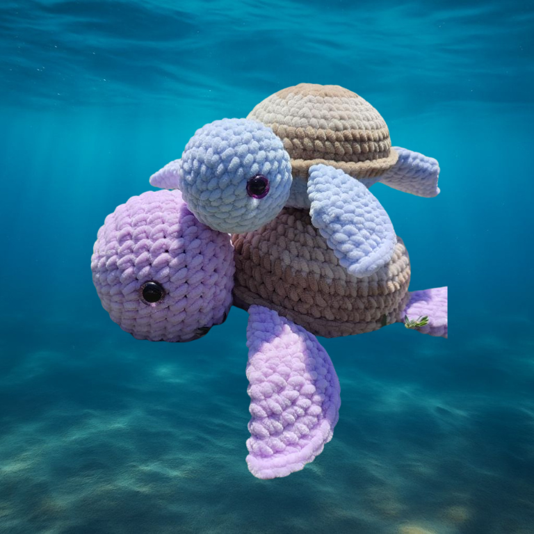 Modèle Crochet Tortue