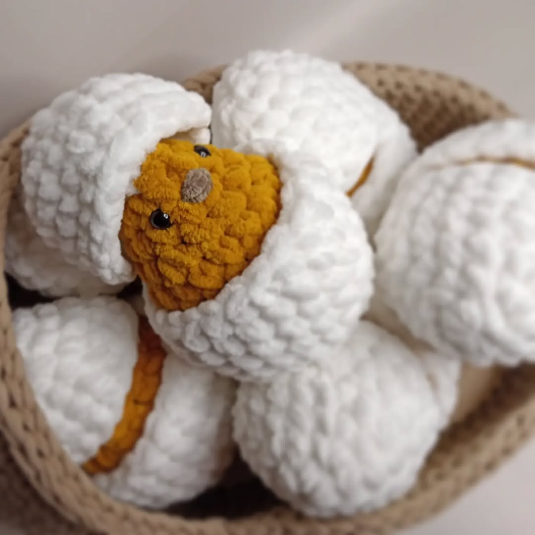 Modèles de Crochet Lutin de Pâques & Poussin qui éclot