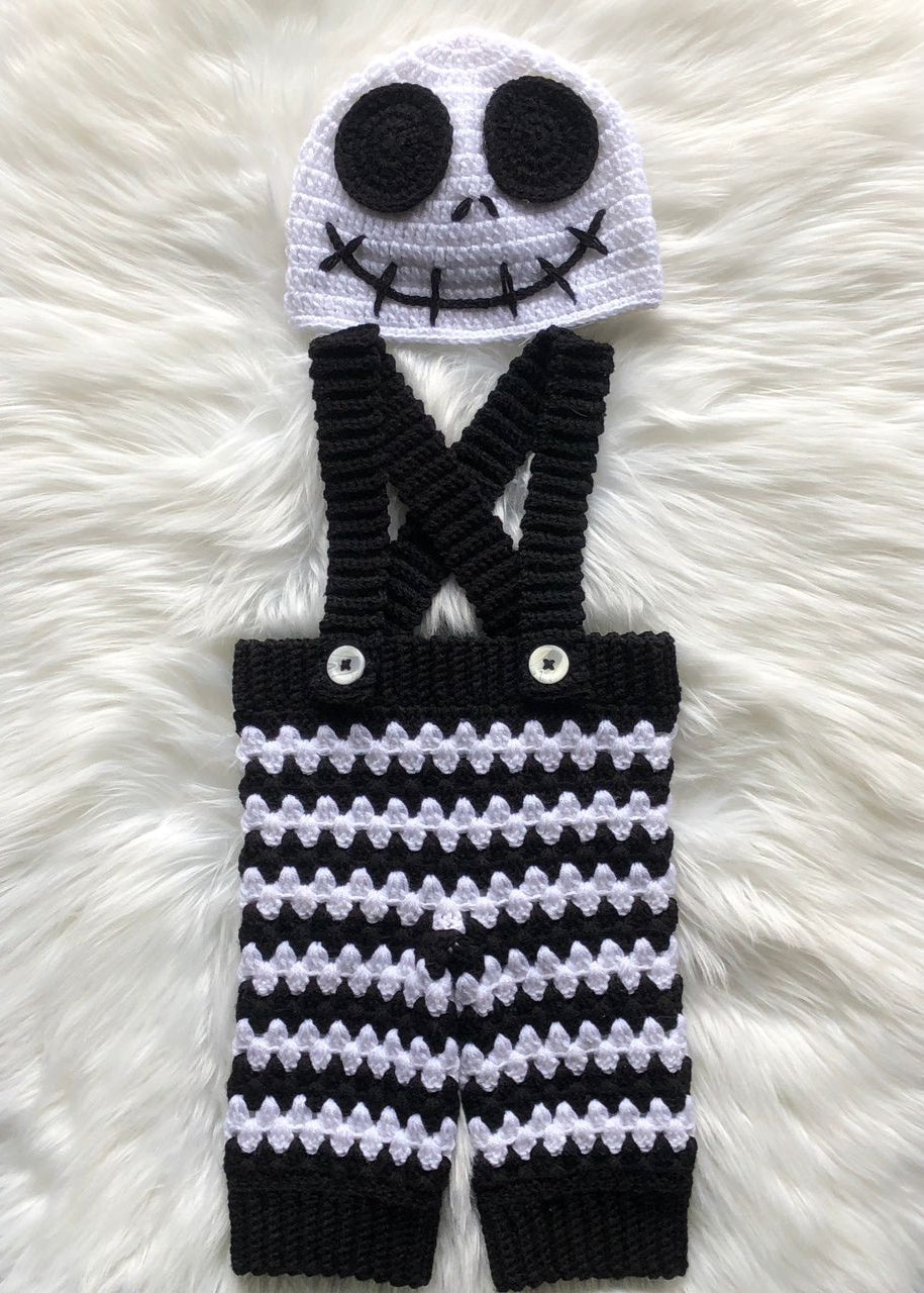 2 ensembles bébé Halloween — Modèles au crochet