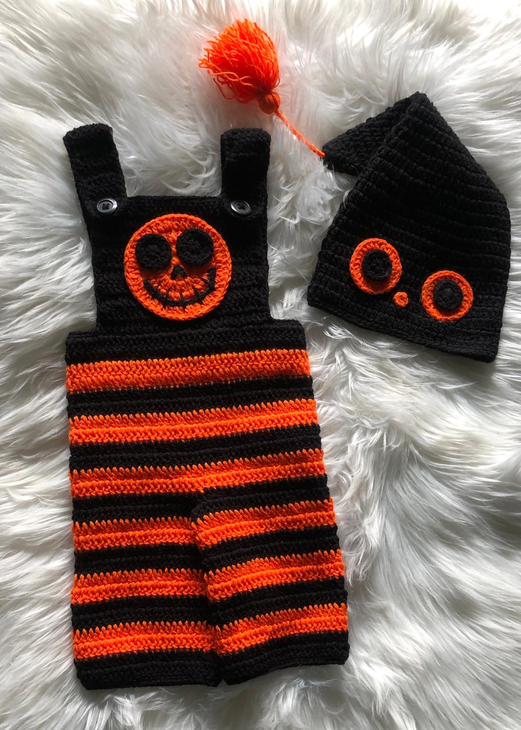 2 ensembles bébé Halloween — Modèles au crochet