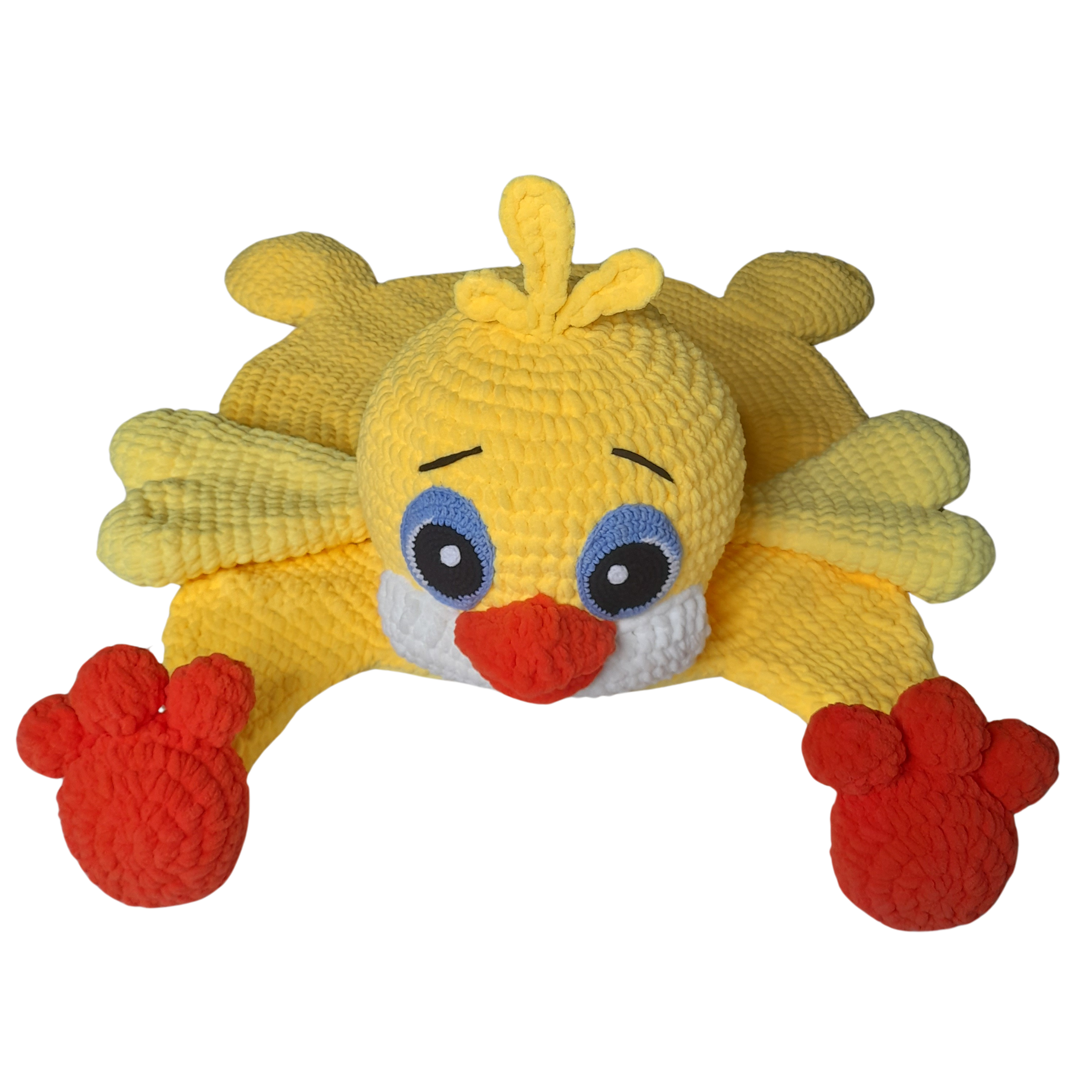 Tapis Poussin pour Chambre d’Enfant – Modèle au Crochet