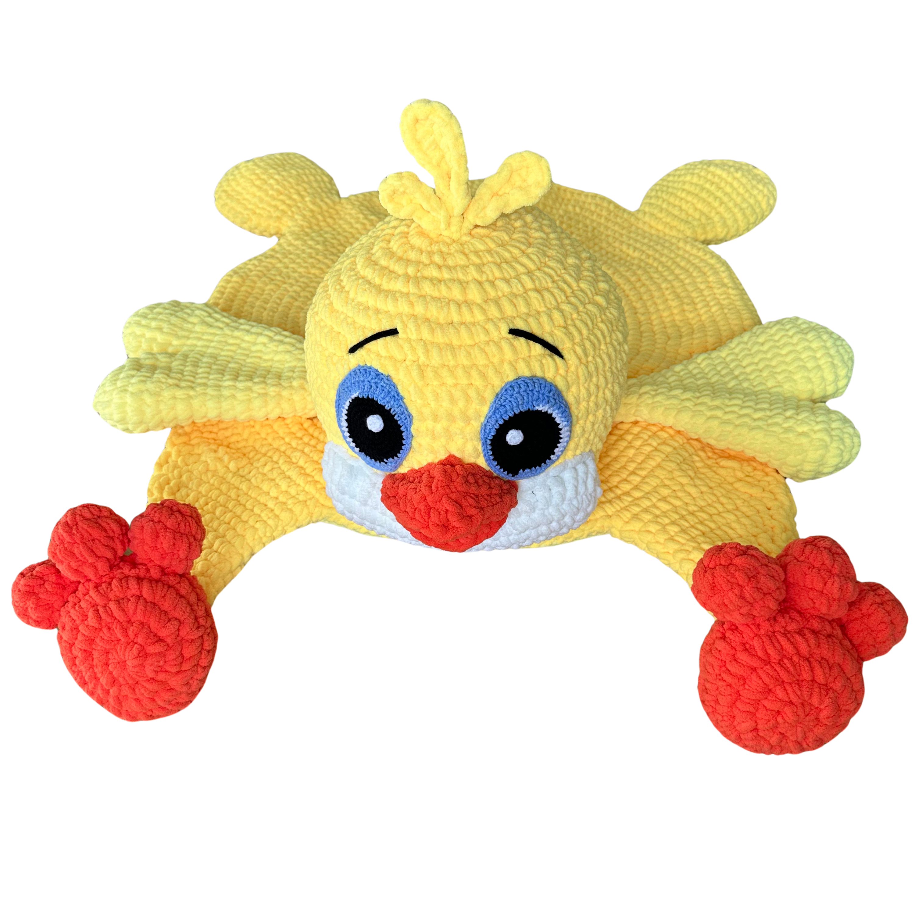 Tapis Poussin pour Chambre d’Enfant – Modèle au Crochet